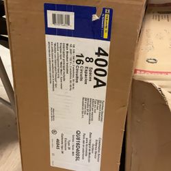 Square D Meter Main Q08 Space 400 Amp 200 Amp Main Lug One Phase 