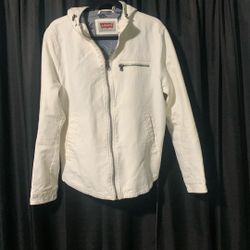 Like new size M Levi Strauss, hooded zip jacket