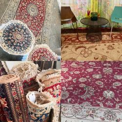 Rug, accessories, vintage