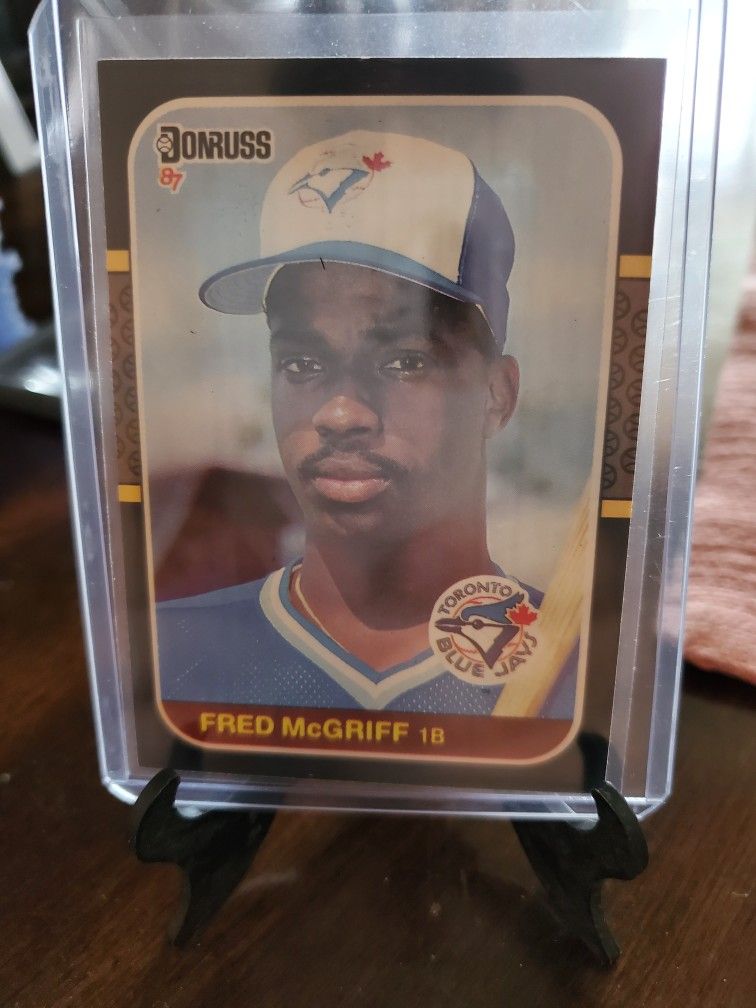 Fred Mcgriff '87 Donruss RC '88 Topps Toys R Us RC 