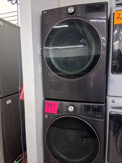 LG front load washer and dryer set