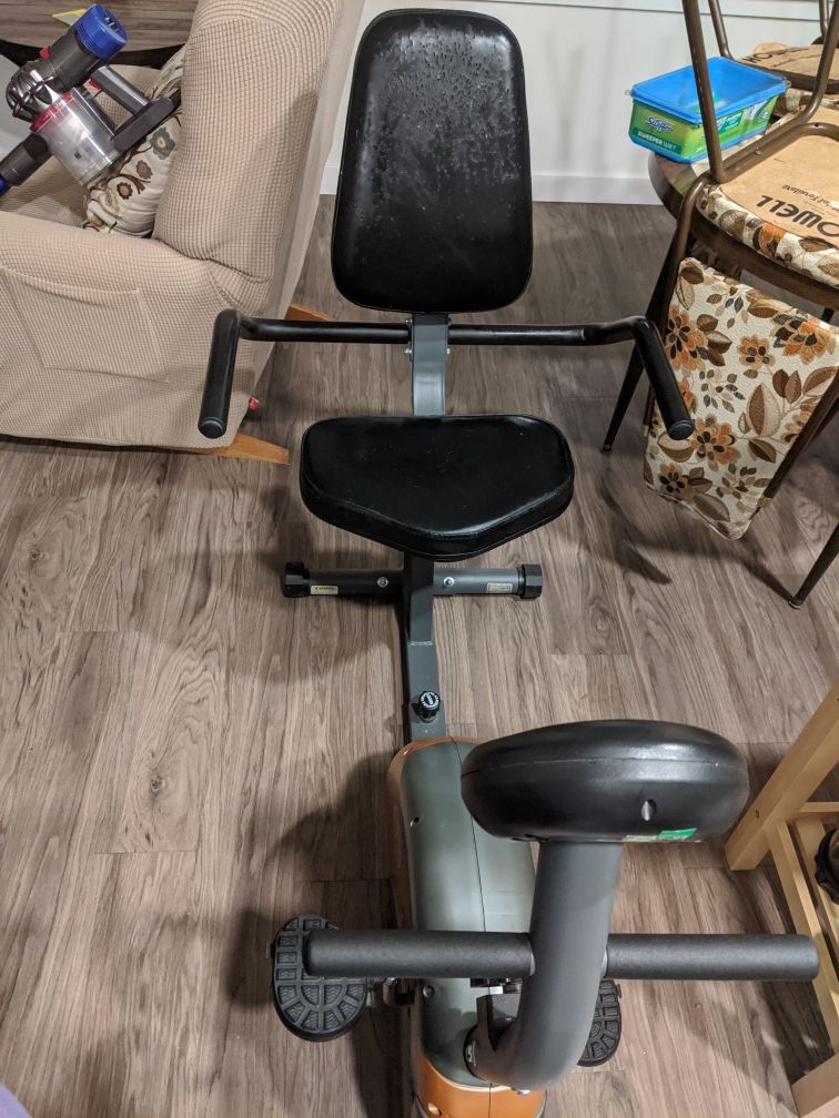 Marcy recumbent exercise bike