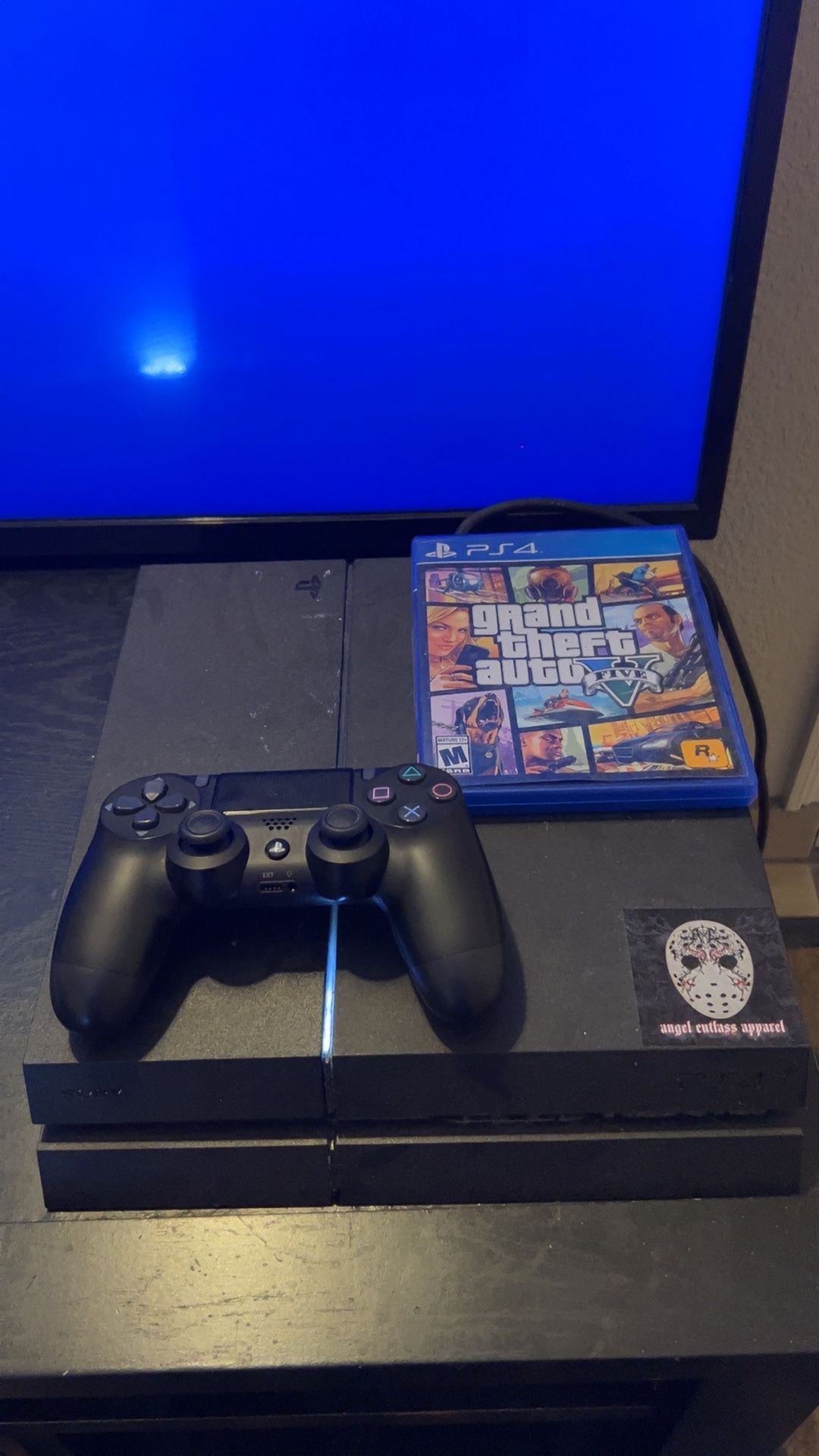 ps4 with gta5 game