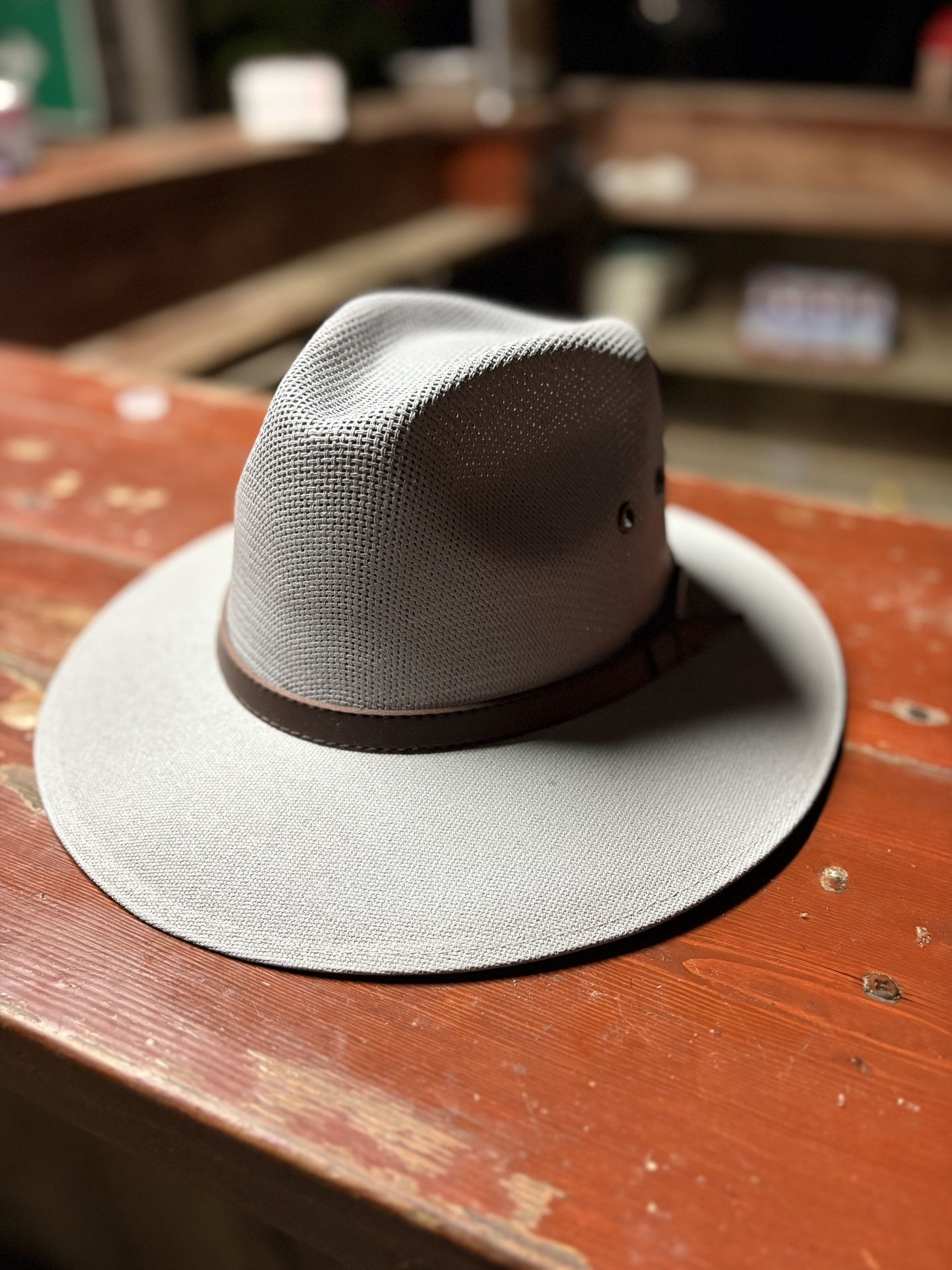 Light Grey Panama Hat