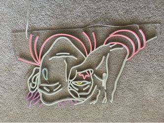 Hisoka hunterxhunter neon light