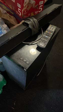Sony Subwoofer and Soundbar