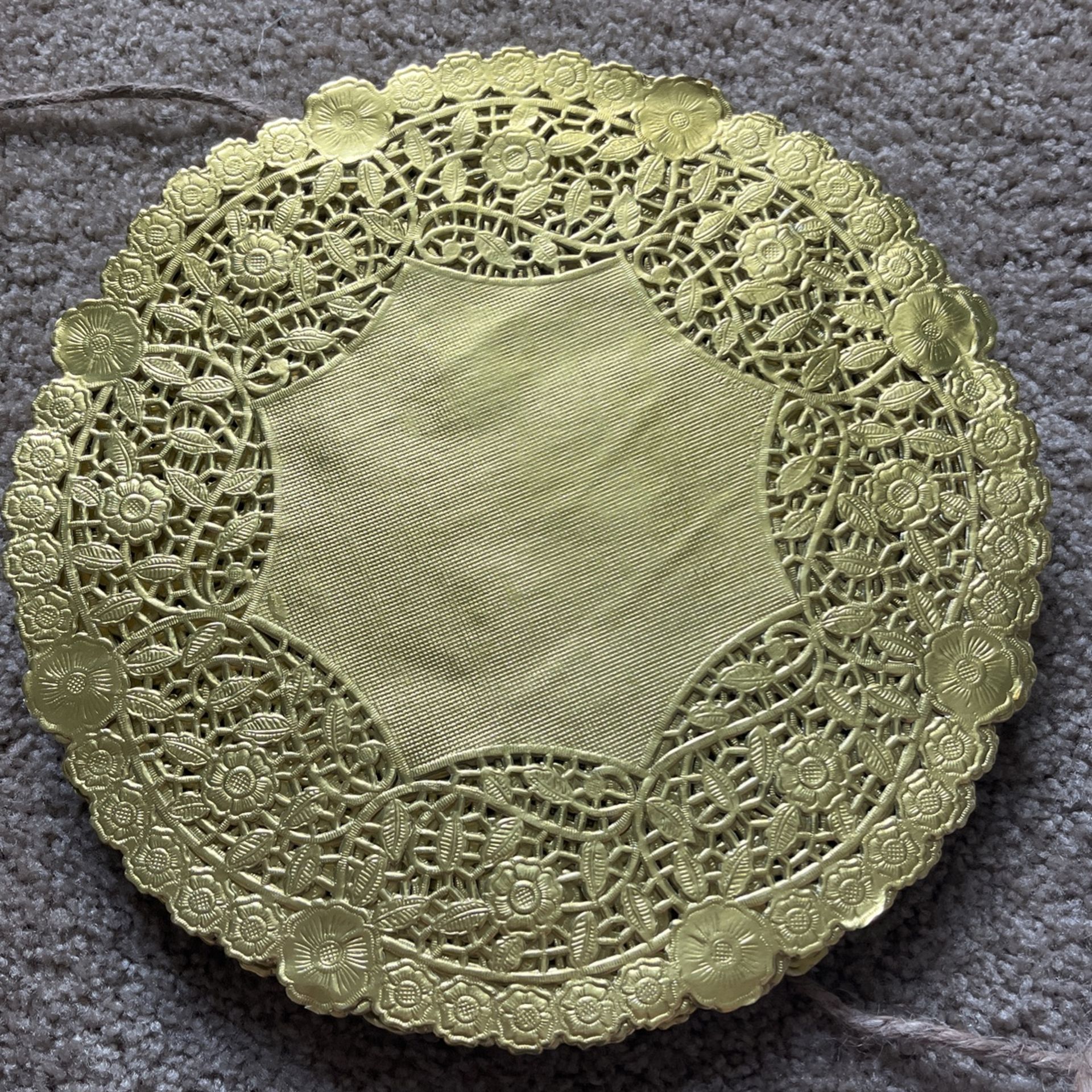 Gold Doilies