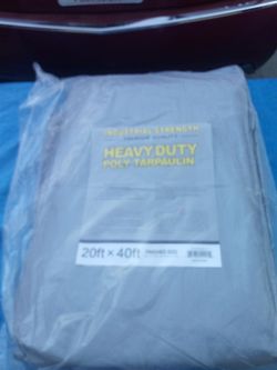 20×40 Heavy-duty tarp