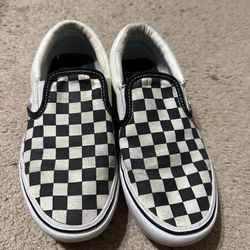 Checkered Vans Women’s Size 7