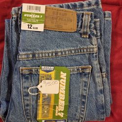 Old Navy Blue Jeans/Number 7/Size 12 Slim