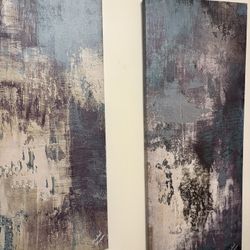 Green Abstract Paintings 