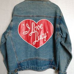 I Love Lucy Jean Jacket