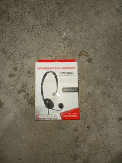 Broadcaster Headset For Console