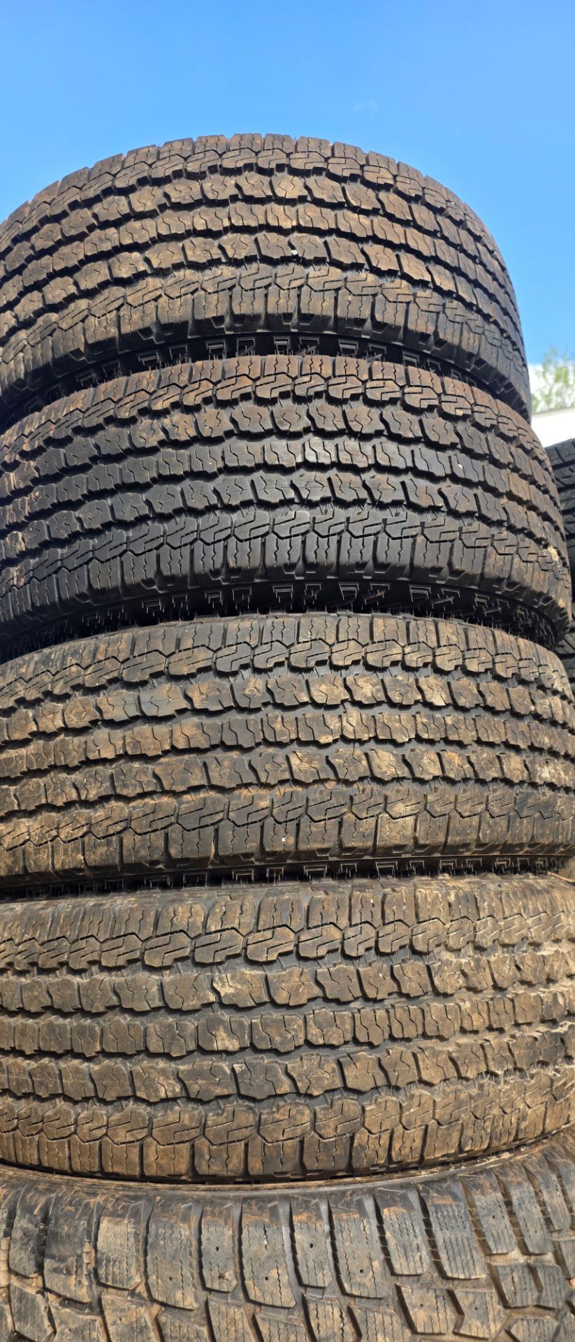 4 NEW 265/60/18 Goodyear Wrangler Territory AT Takeoff Tires