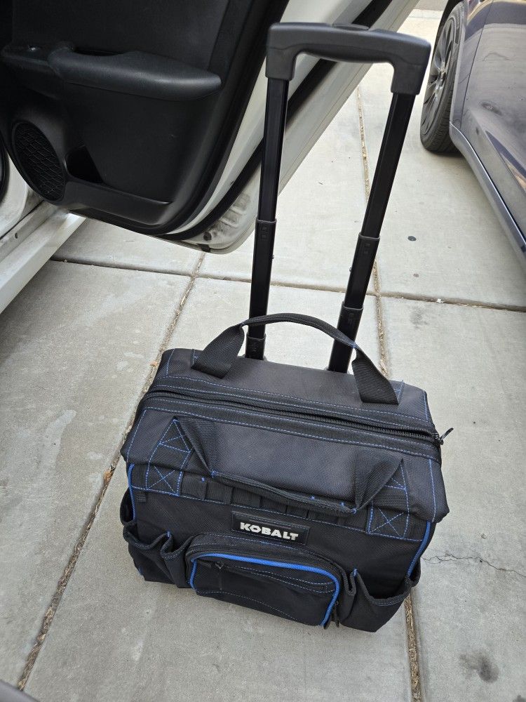 Cobalt Rolling Tool Bag