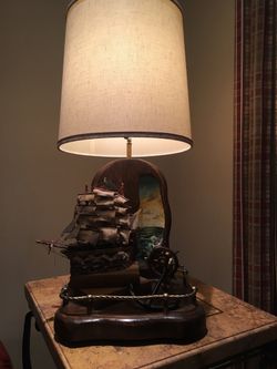 Nautical table lamp