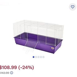 Small Pet Animal Cage Crate Great For a Hamster Guinea Pig or Hedgehog 