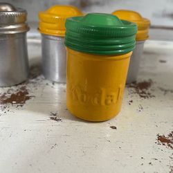 Vintage film container and film