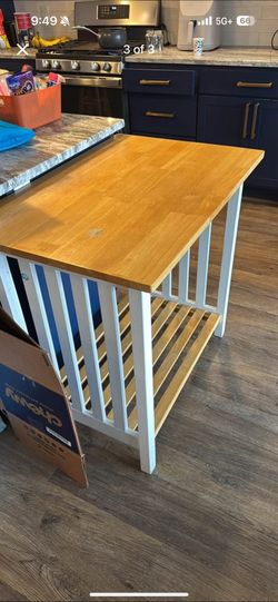 Malaysian Bar Height, Wooden Table