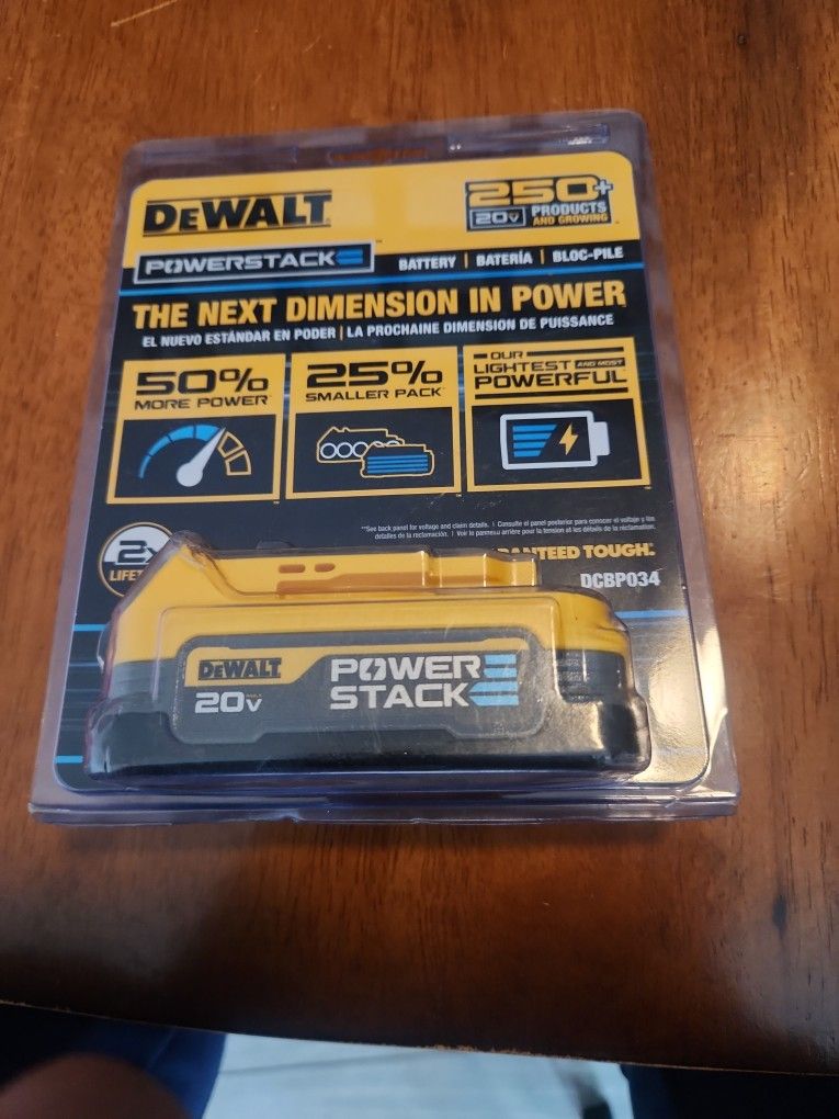 Dewalt 20v Powerstack Battery 1.7ah