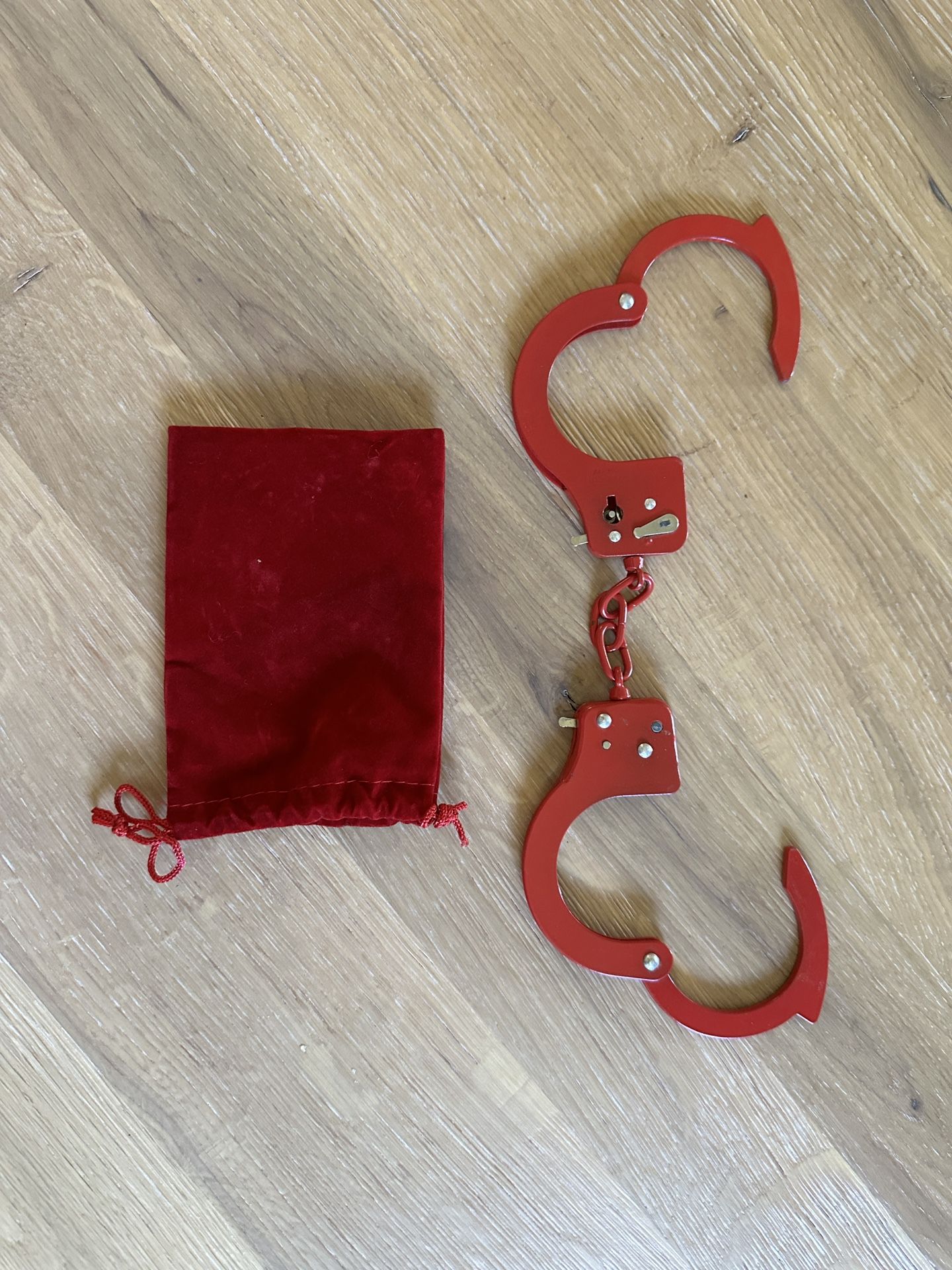 Brand New - Red Handcuffs