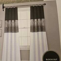 Lush Decor Blackout Curtain Panel