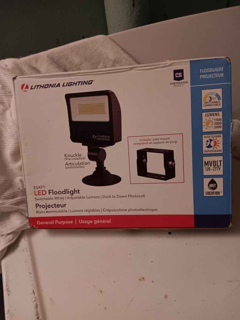 Floodlight, Lithonia Lighting.