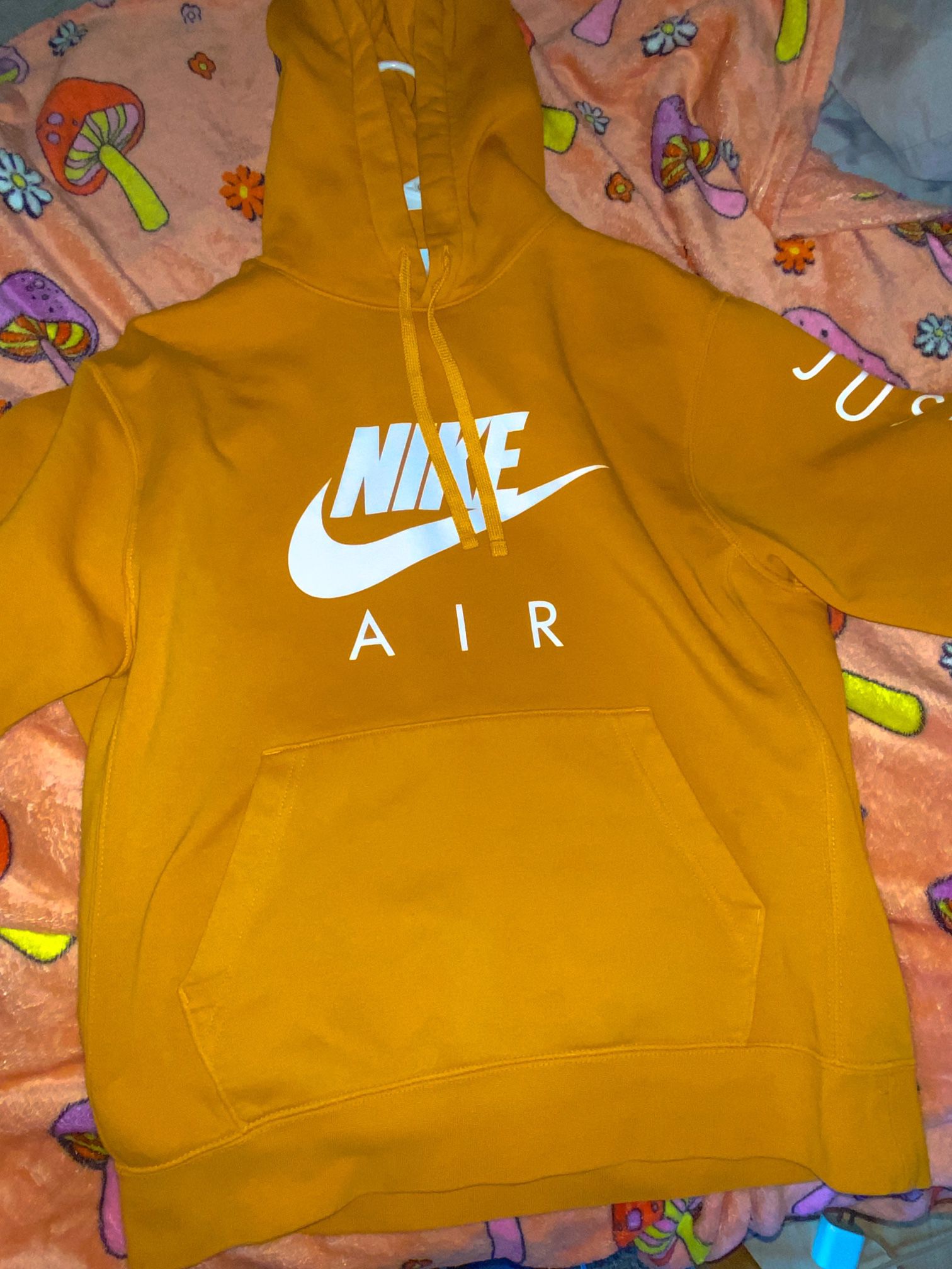 Orange Nike Hoodie Size M