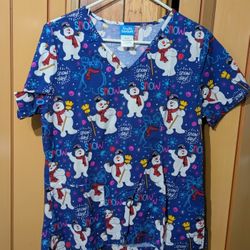 FROSTY  THE SNOWMAN  SCRUB  ( S/CH )