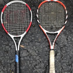 Tennis Rackets And Case 