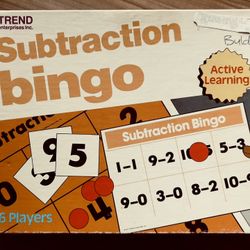 Subtraction Bingo