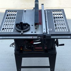 10” Craftsman Table Saw w/ stand