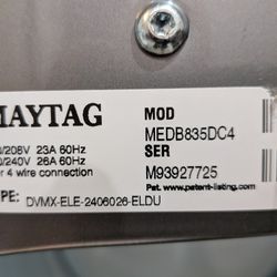 MAYTAG BRAVOS XL Washer and Dryer