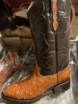 Ostrich Boots