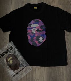 Bape black/purple T-shirt