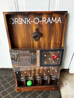 Drink-O-Rama Party Game with Bottle Opener