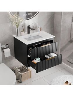 24 Inch Bathroom Vanity with Sink