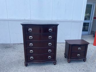 Chest and nightstand