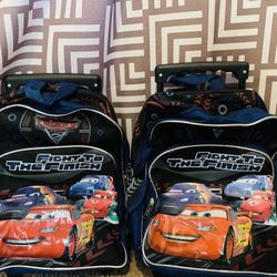 Disney Cars Bag Pack With Wheels 