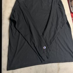 Black Champion Long Sleeve
