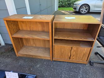 2 bookshelf units -- together or separate