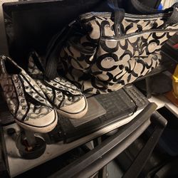 Discount 50% Off Listed Price Coach Bag With Matching Shoes Included