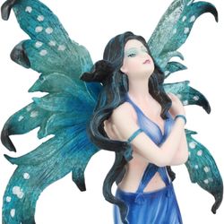 Water Goddess Elemental Fairy Mystical Statue Figurine