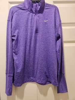 Nike Running Small Purple 1/4 Zip