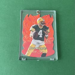 1997 Brett Favre Flair Showcase Hot Hands #HH4