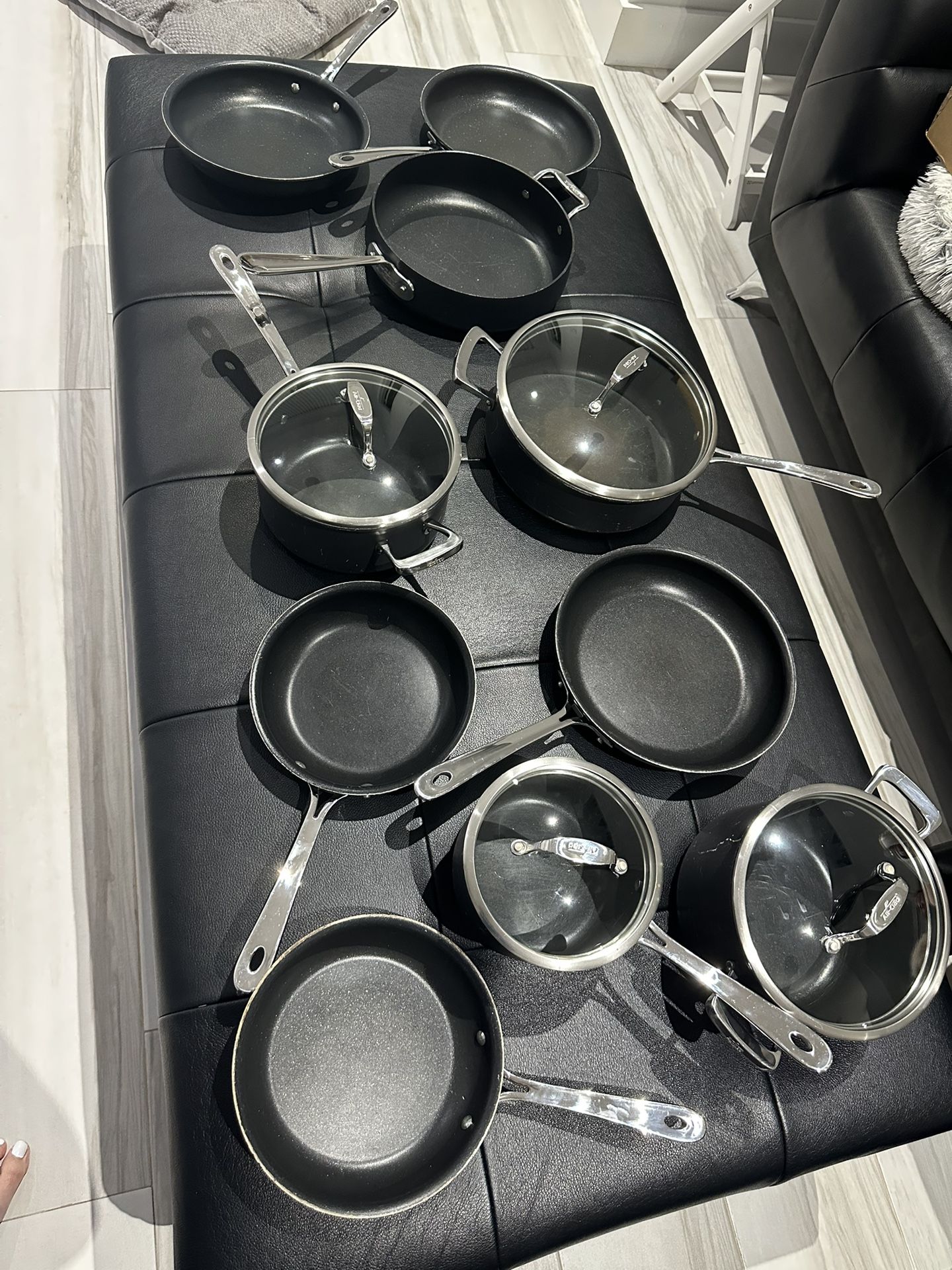 All Clad Pots And Pans 15 Pieces