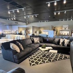 Grey 3PC Sectional Couch