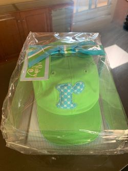 Hat- green letter R Brand New 