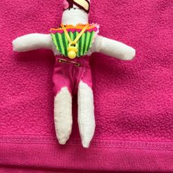 All Hand Made Cotton Stuffed Dolls. 5”X 4”