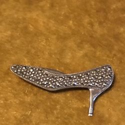 Sterling Silver High Heel Pin